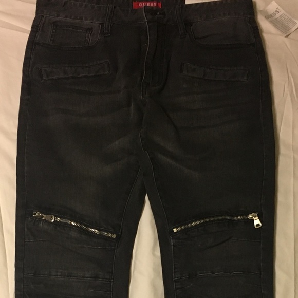 guess medium rise skinny scotch fit